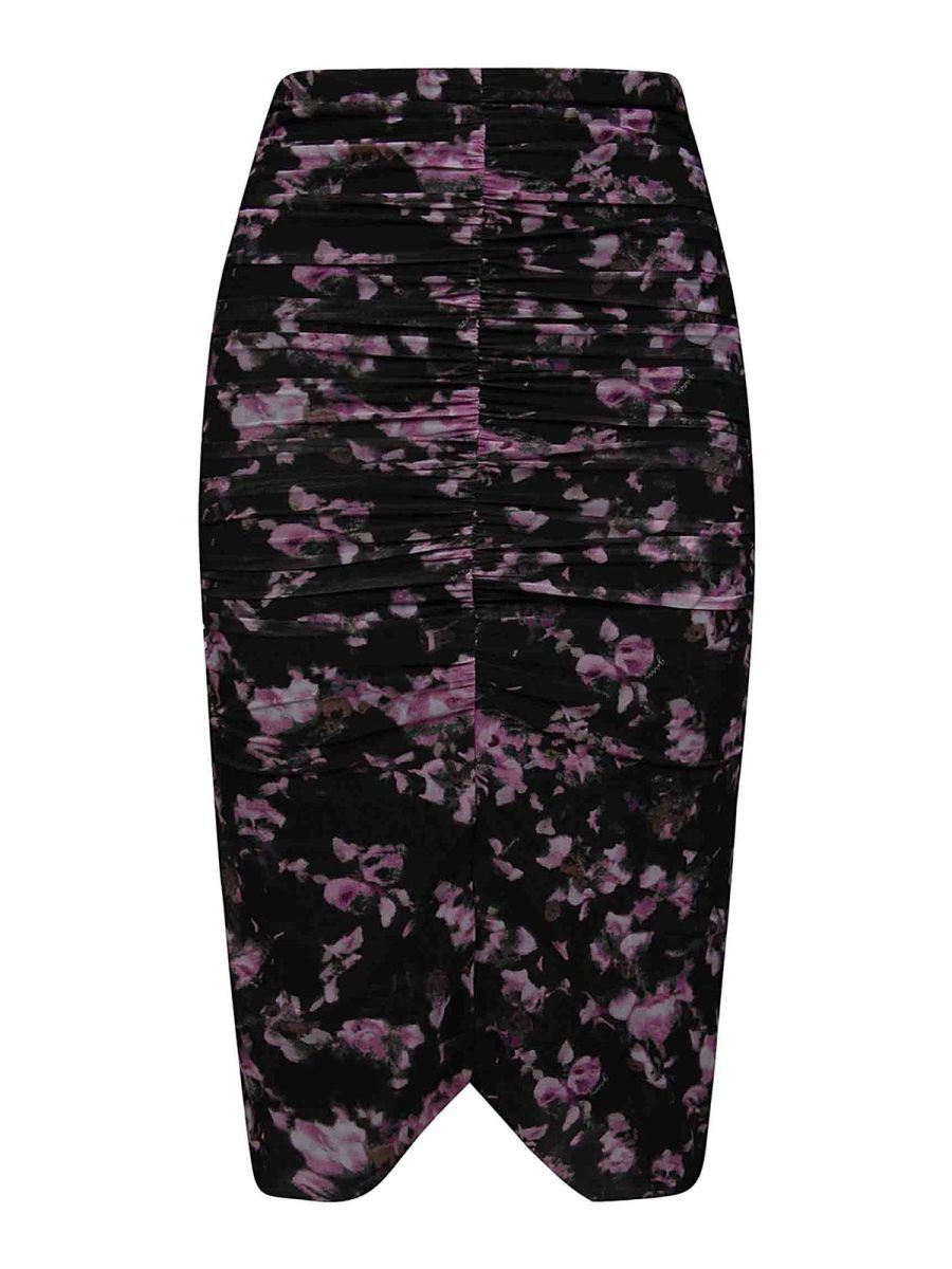 Ganni Jupe Midi - Violet