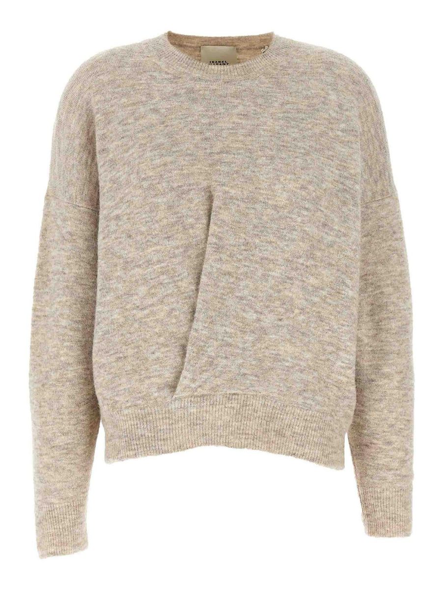 Isabel Marant Pull Col Rond - Beige