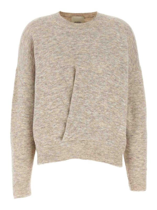 Isabel Marant Pull Col Rond - Beige