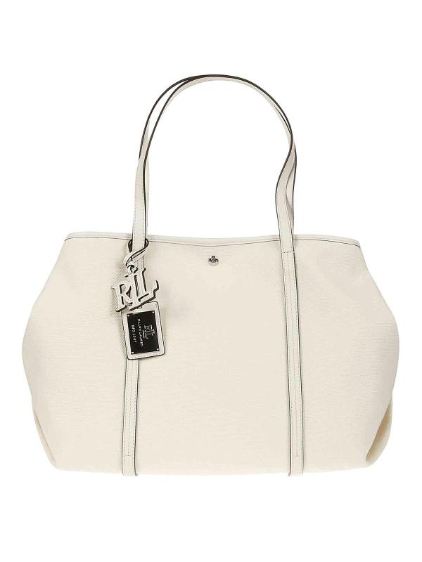 Lauren Ralph Lauren Sac Cabas - Blanc
