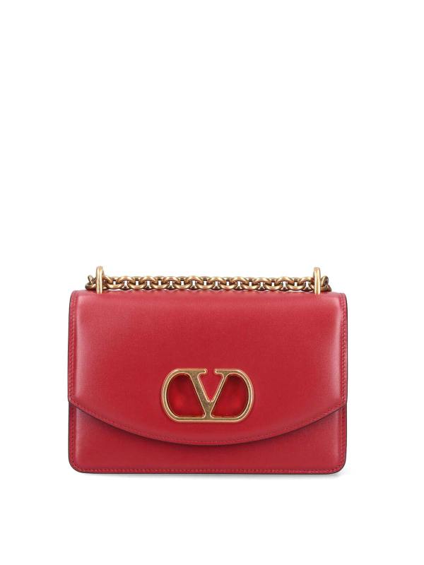 Valentino Garavani Sac Porté Épaule - Roug