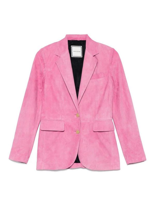 Tagliatore Blouson En Cuir - Rose