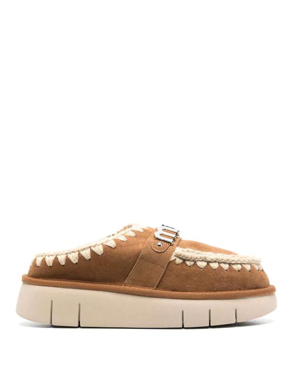Mou Mocassins - Marron