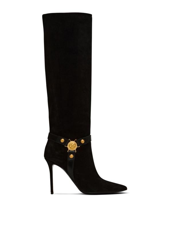 Balmain Bottes - Noir