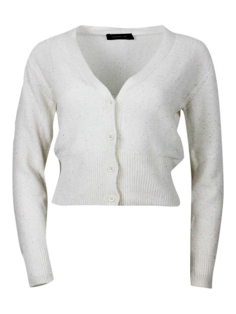 Fabiana Filippi Cardigan - Crème