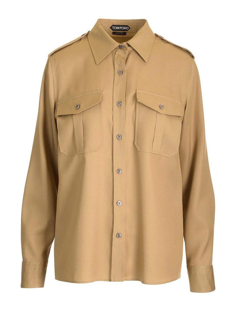 Tom Ford Chemise - Beige