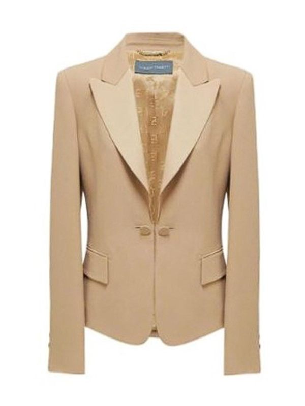 Alberta Ferretti Blazer - Beige