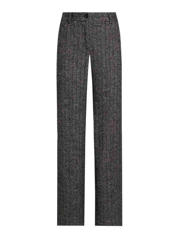 Dolce & Gabbana Pantalons Décontractés - Gris