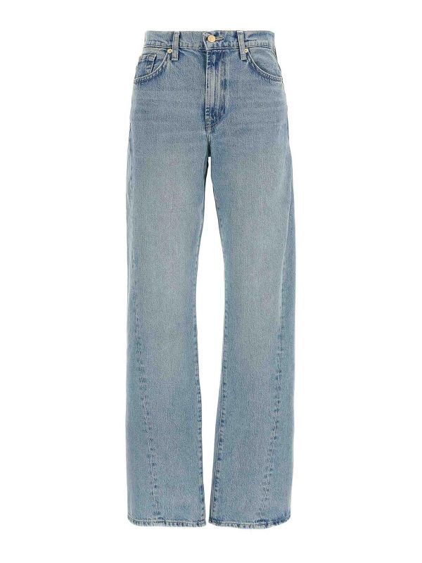 7 For All Mankind Jean Bootcut - Bleu Clair