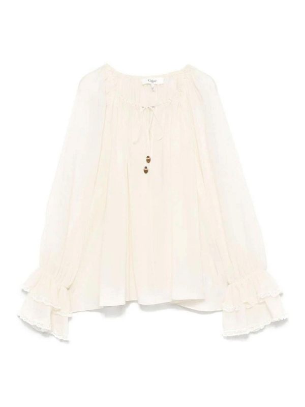Chloe' Chemise - Blanc