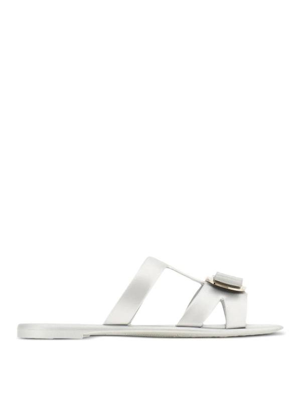 Ferragamo Sandales - Argent