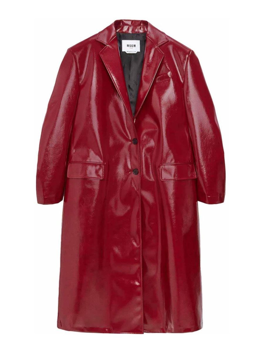 M. S.G. M. Veste Casual - Rouge Brun