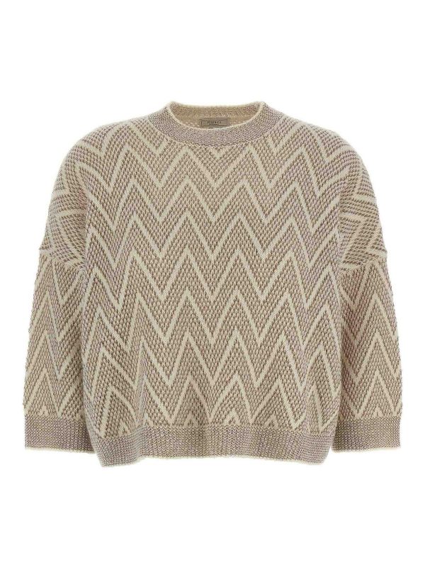 Peserico Pull Col Rond - Multicolore