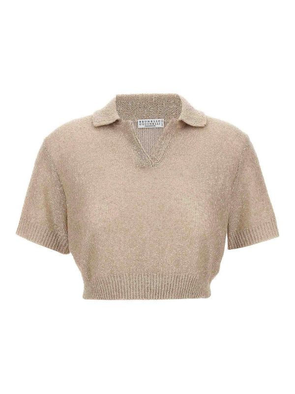 Brunello Cucinelli Polo - Beige