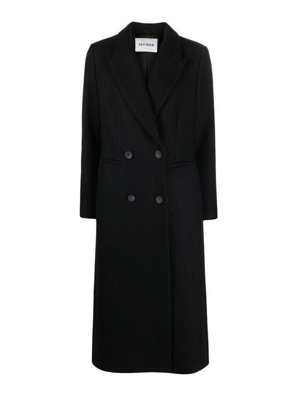 Ivy Oak Manteau Court - Noir