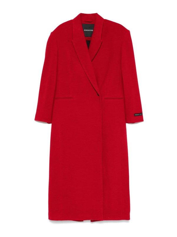 Herskind Manteau Court - Rouge