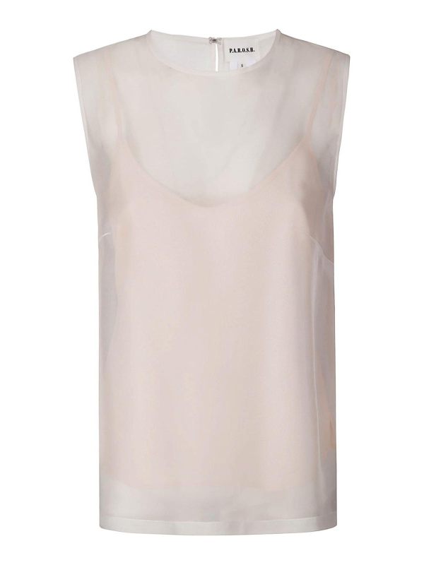 P. A.R. O.S. H. Chemise - Crème