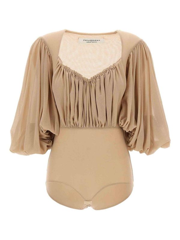 Philosophy di Lorenzo Serafini Top - Beige