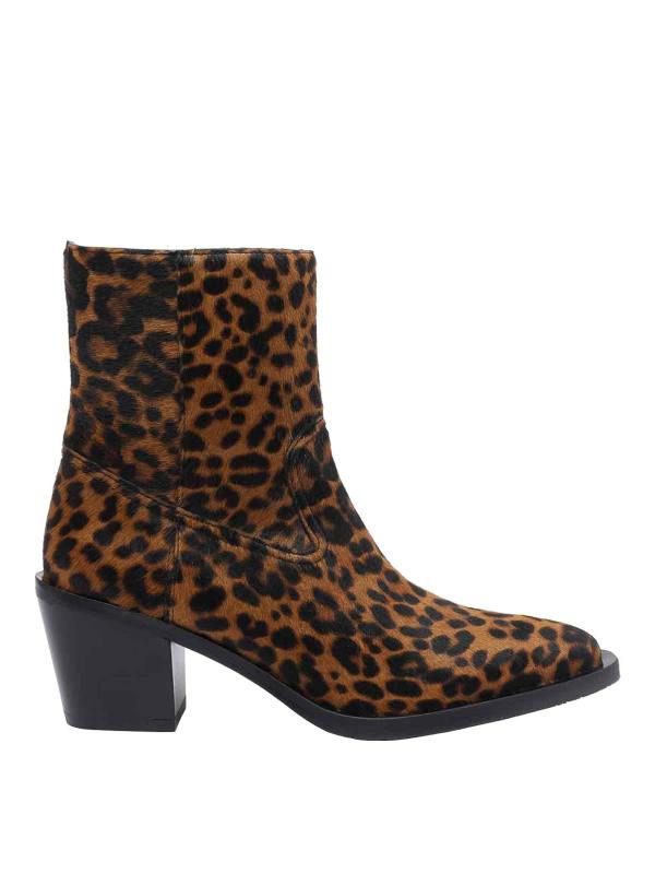 Stuart Weitzman Bottines - Marron