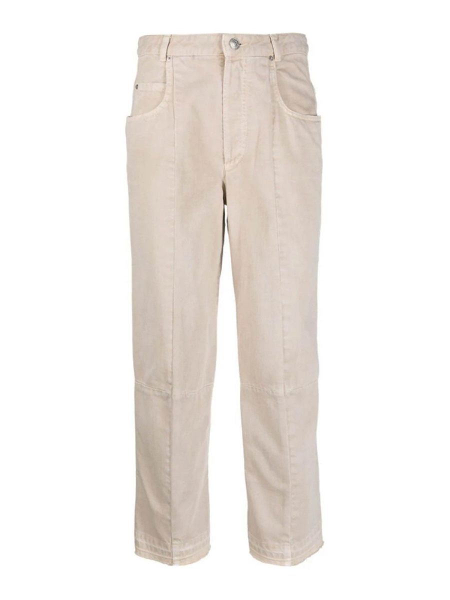 Isabel Marant Jean Bootcut - Beige