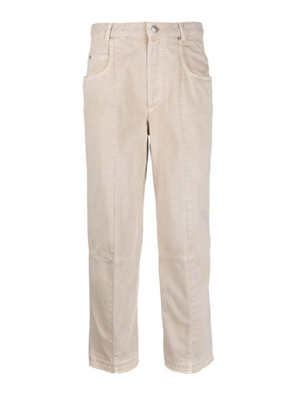 Isabel Marant Jean Bootcut - Beige