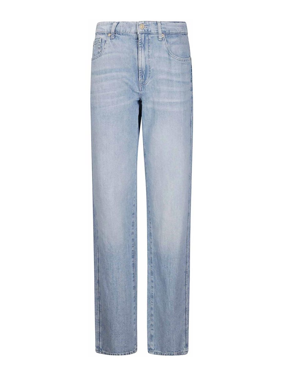 7 For All Mankind Pantalons Décontractés - Bleu