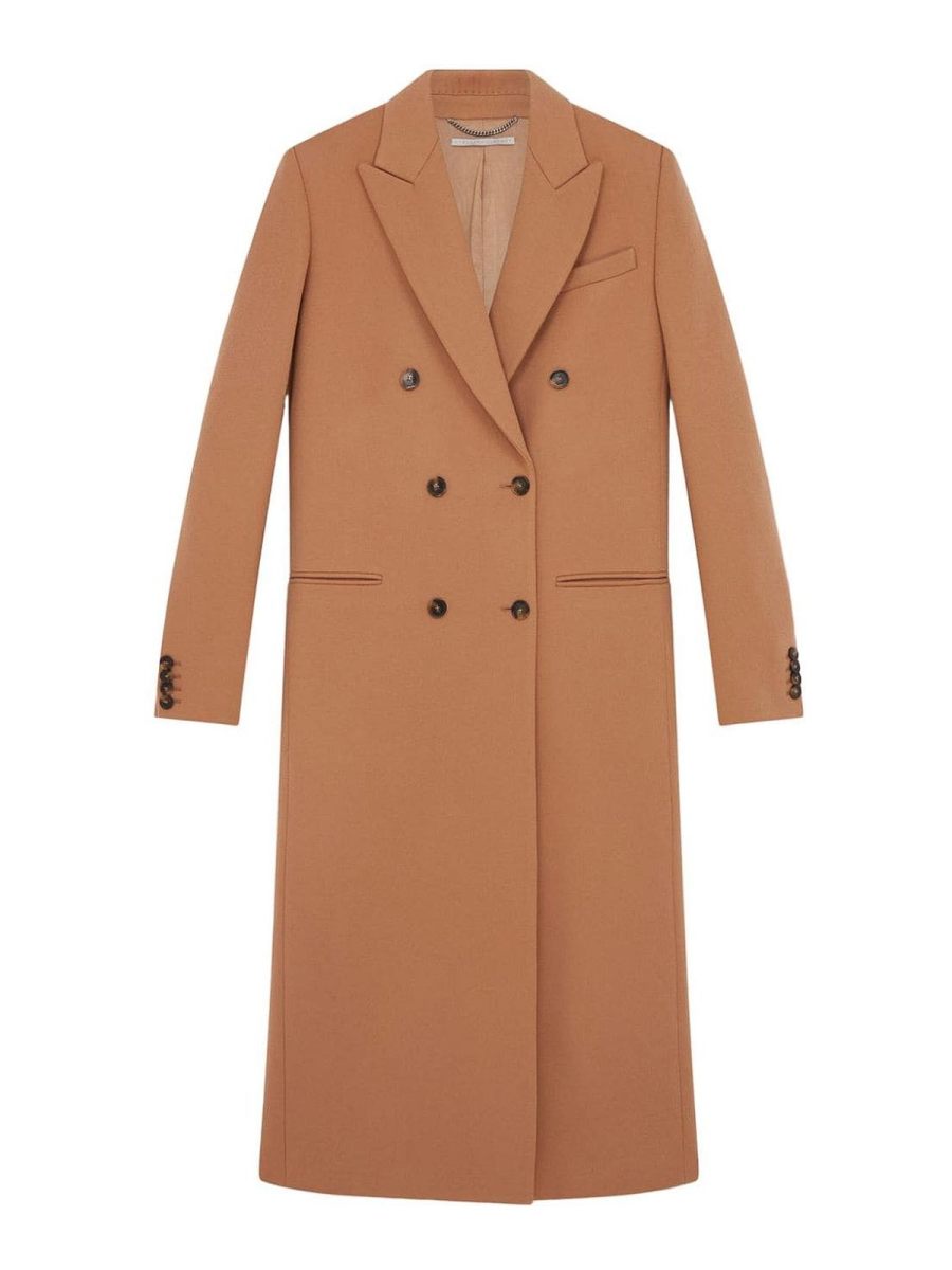 Stella Mccartney Manteau Court - Camel
