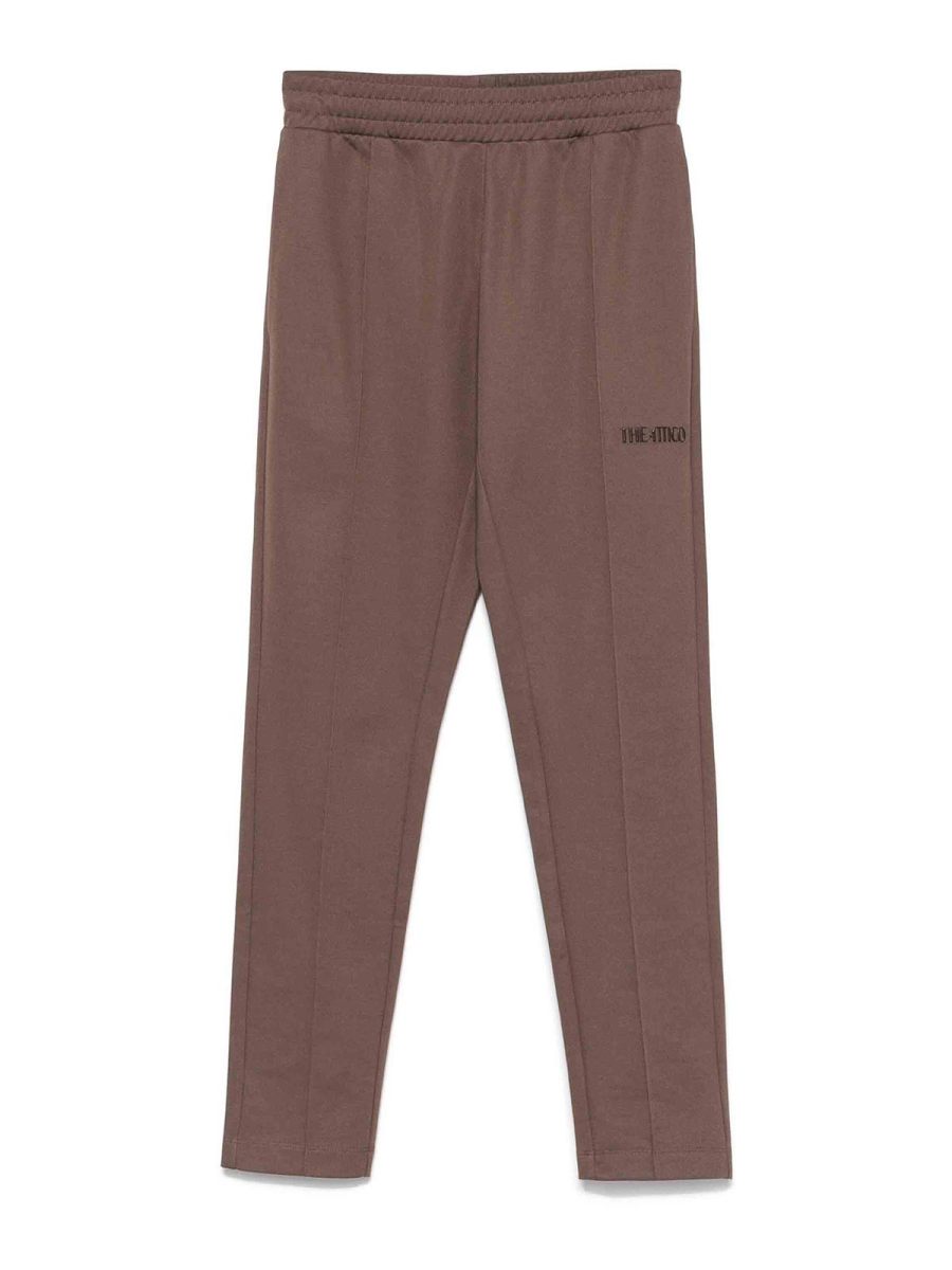 The Attico Pantalons Décontractés - Marron