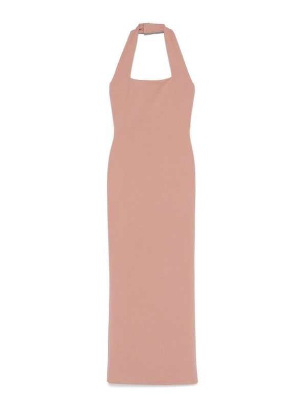 Solace London Maxi Robe - Beige