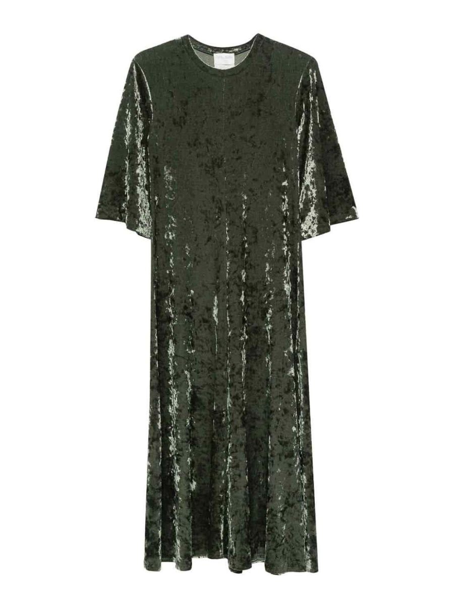 Forte Forte Maxi Robe - Vert