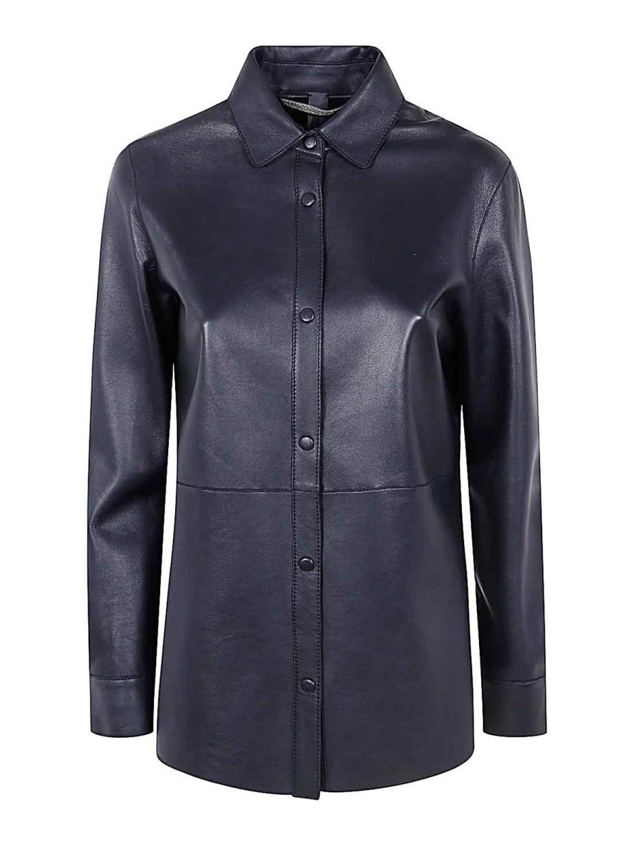 The Jackie Leathers Chemise - Bleu