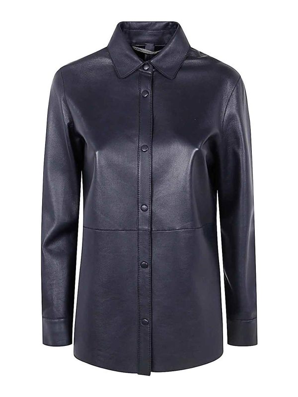 The Jackie Leathers Chemise - Bleu