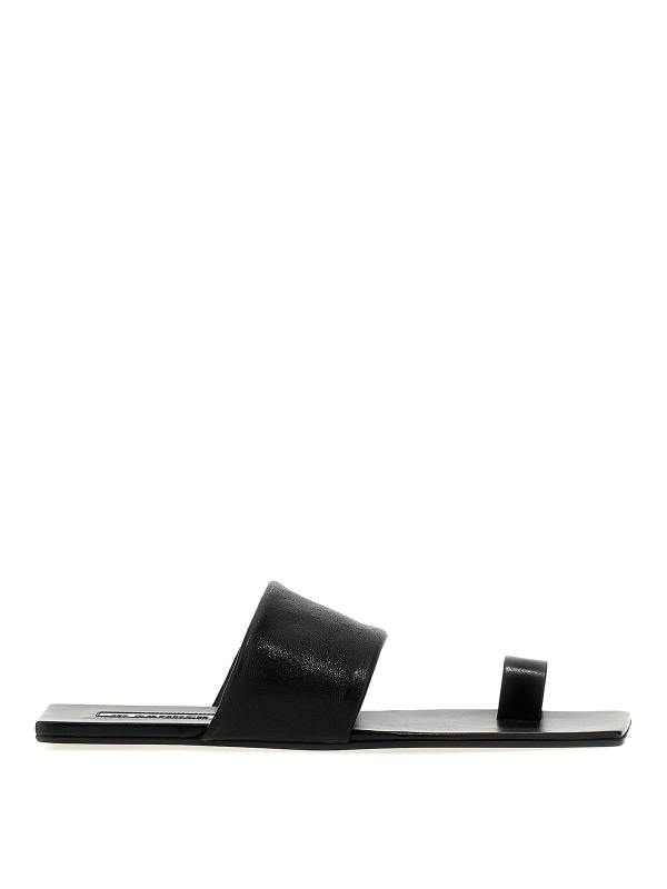 Jil Sander Sandales - Noir