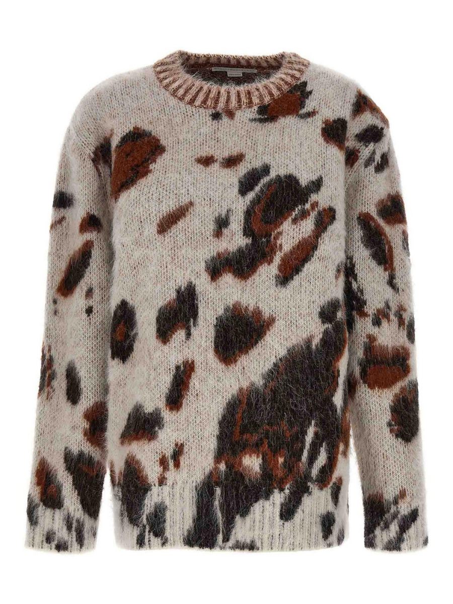 Stella Mccartney Pull Col Rond - Multicolore