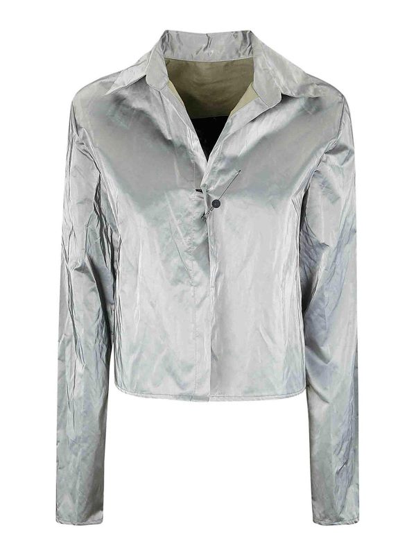 Maria Calderara Veste Casual - Argent