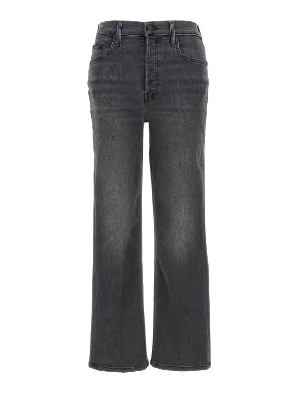 Mother Jean Bootcut - Gris