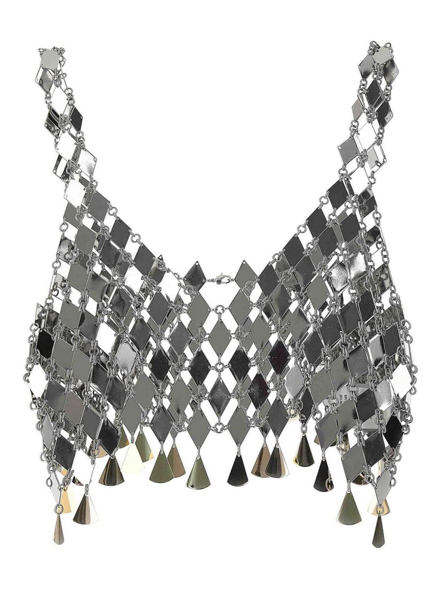 Rabanne Top - Argent