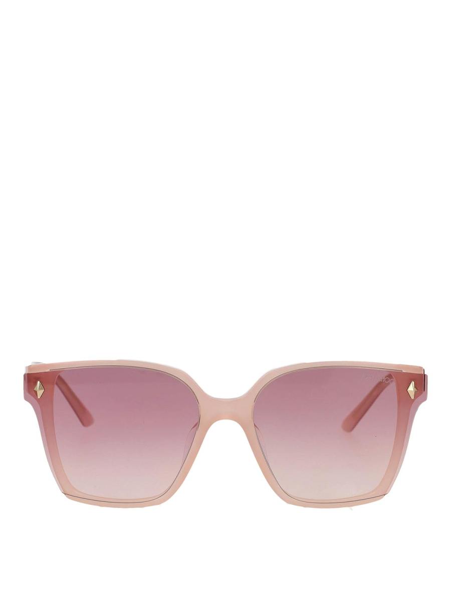 Jimmy Choo Lunettes De Soleil - Couleur Chair