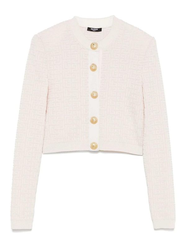 Balmain Cardigan - Couleur Chair