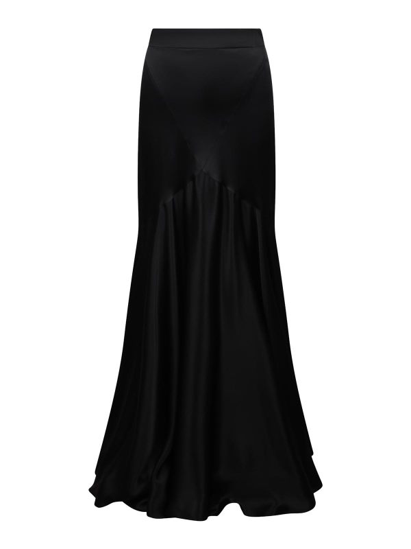 Nina Ricci Jupe Longue - Noir
