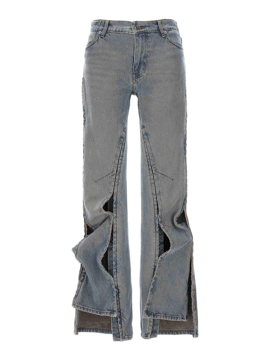 Y/Project Jean Bootcut - Bleu Clair