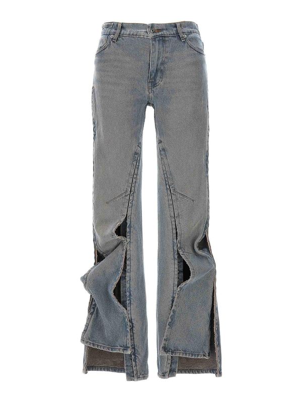 Y/Project Jean Bootcut - Bleu Clair