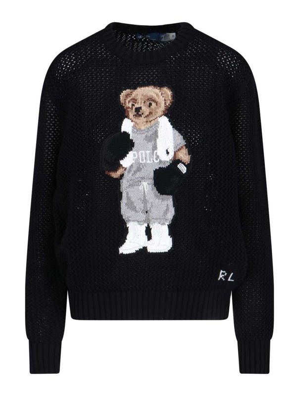 Polo Ralph Lauren Pull Col Bateau - Noir