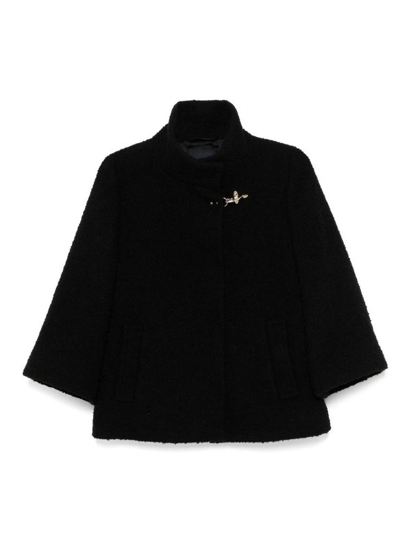 Fay Manteau Court - Noir