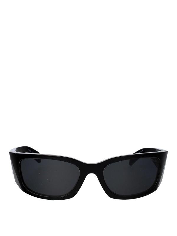 Prada Lunettes De Soleil - Noir