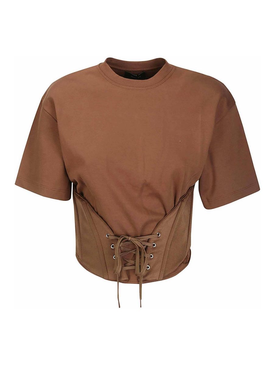 Mugler T-Shirt - Argent