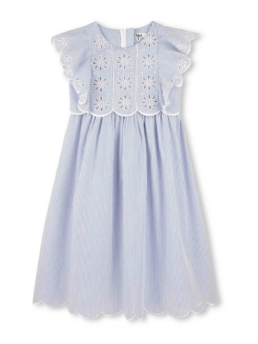 Chloe' Maxi Robe - Blanc