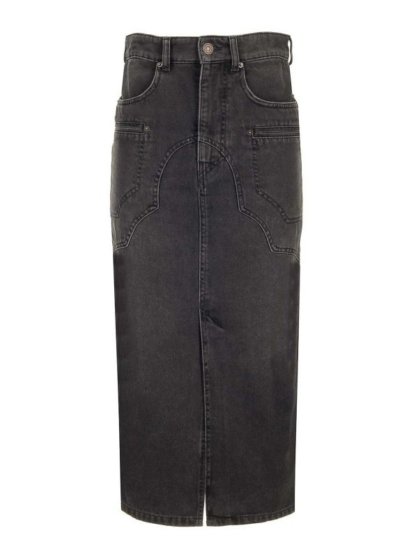 Isabel Marant Jupe Midi - Beige