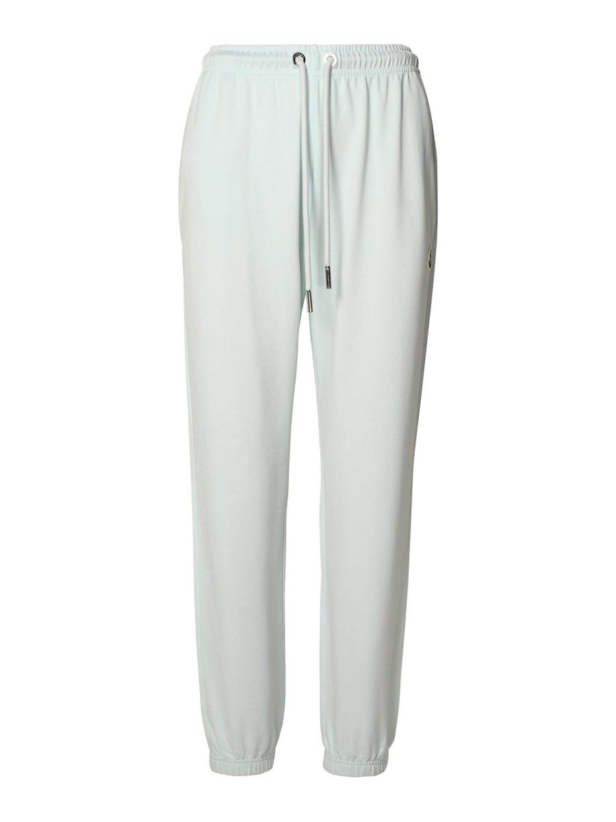 Moncler Pantalons Décontractés - Bleu Clair