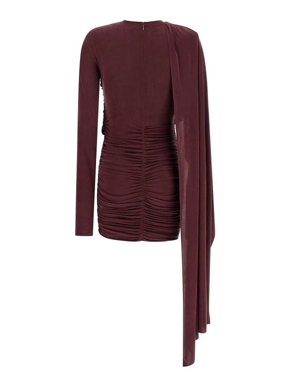 The Andamane Robe Au Genou - Rouge Brun